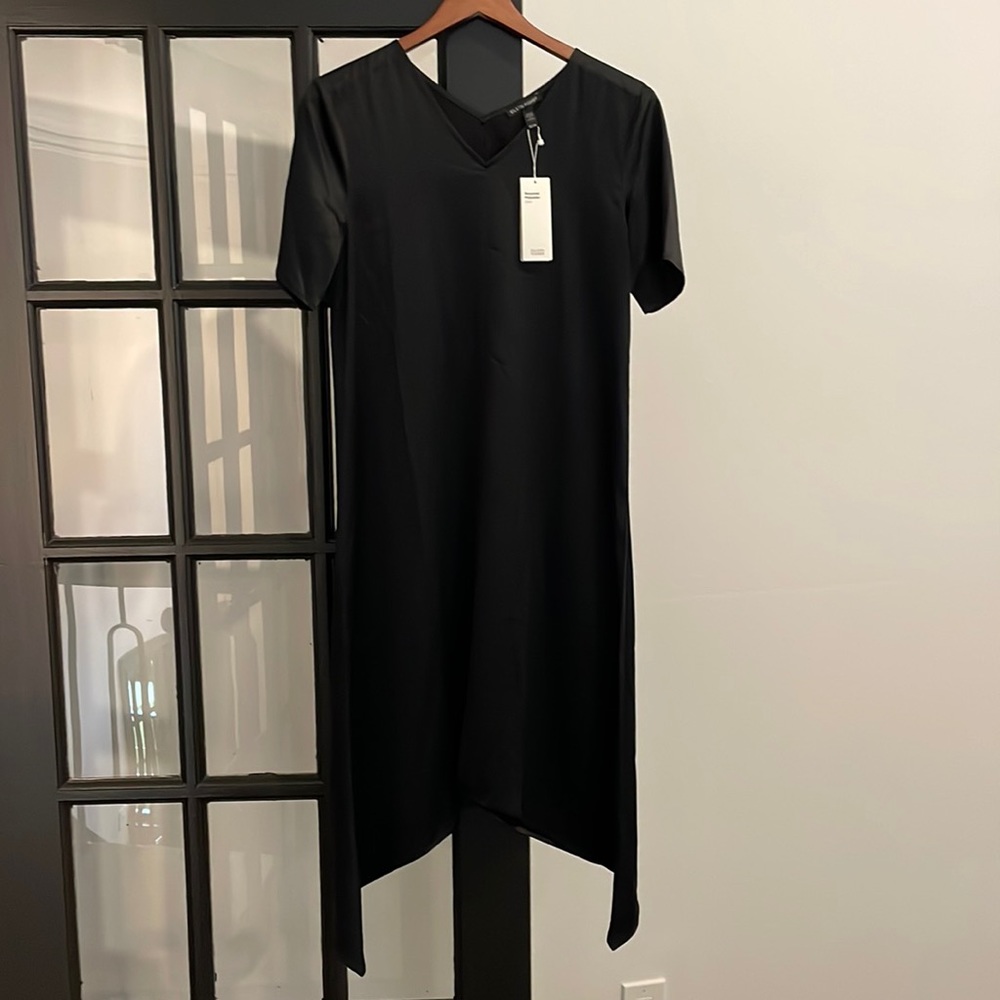 Eileen Fisher asymmetrical hem dress BNWT
